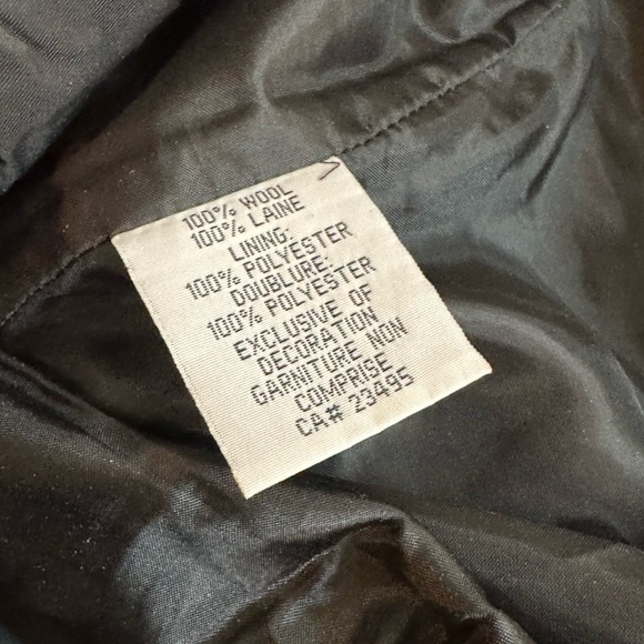 ICELANDIC DESIGN Embroidered Wool Jacket – Burgundy – Women’s L - Picture 5 of 7